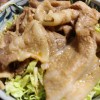 豚キャベ丼〜