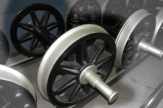 錬鉄製車輪(Wrought Iron Wheel)